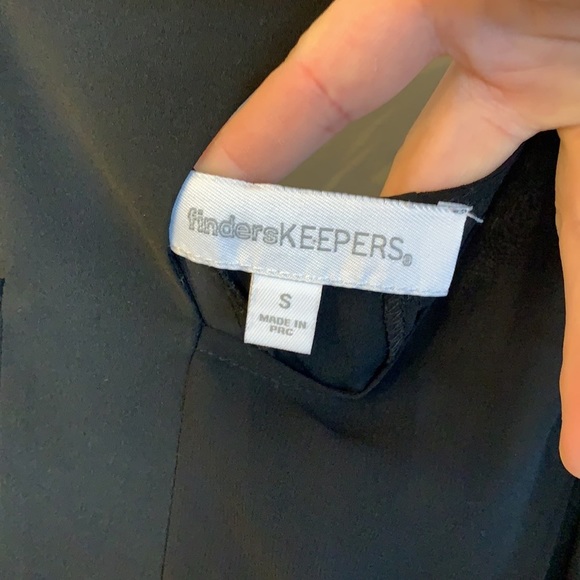 Finders Keepers racerback shirttail black dress - Picture 9 of 14